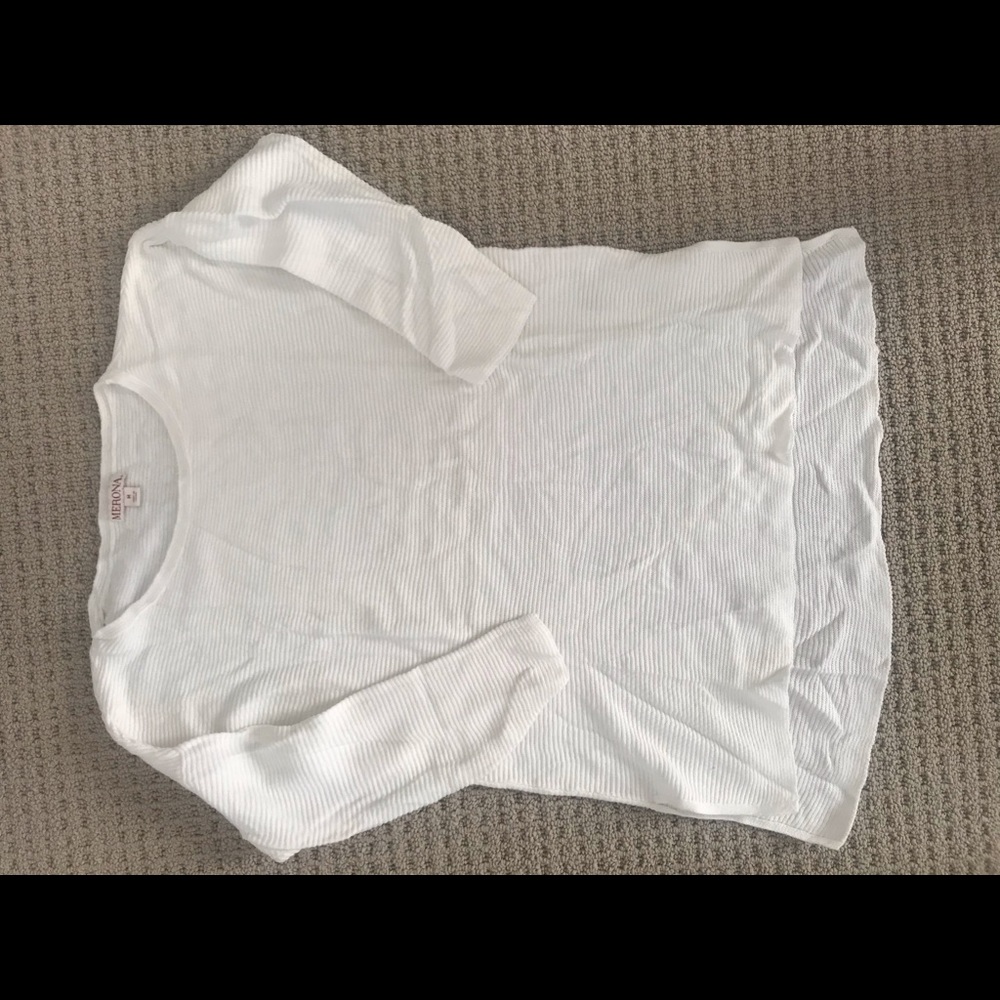 White tunic sweater